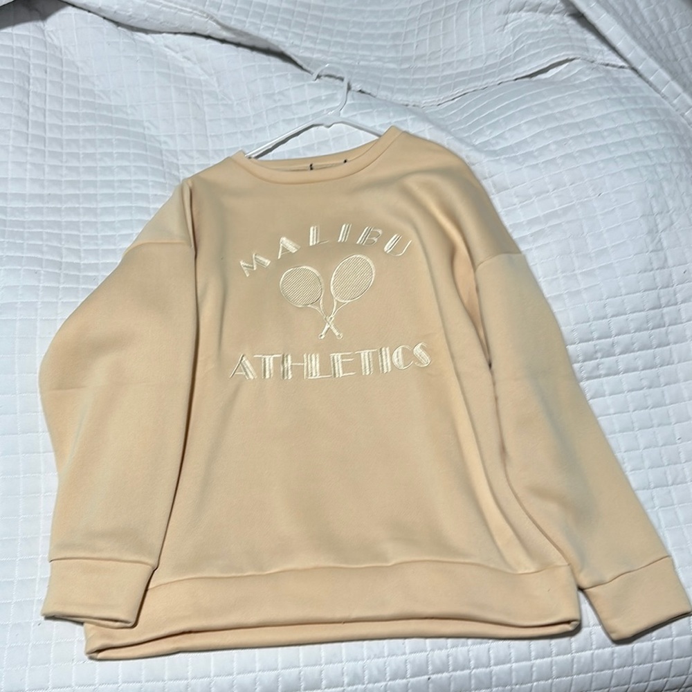 malibu tennis sweatshirt